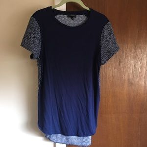 3/$15 SALE - The Limited Navy Short Sleeve Top